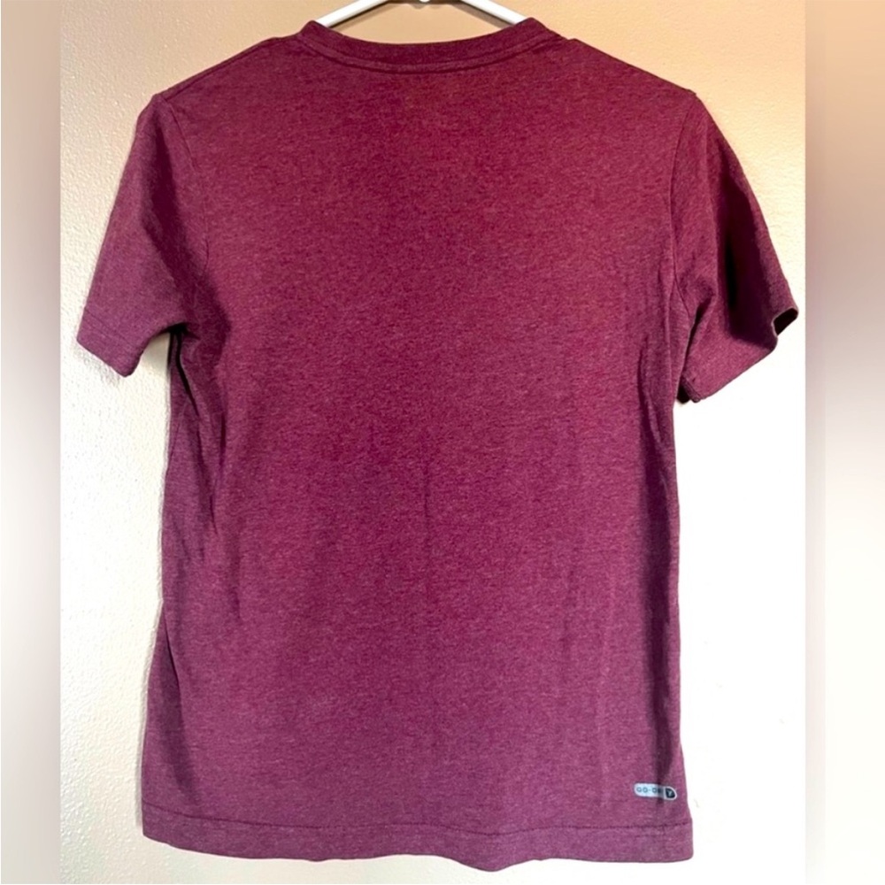 Old Navy and Puma tshirts. Set of two. White and Maroon. Boys size Large (10-12) - Picture 3 of 8